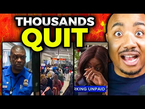 TSA Agents Are DONE! (Airports In CHAOS)