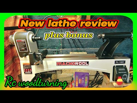wood turning - a new lathe + review