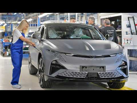 Alpine production - Inside Alpine's Dieppe Production Facility