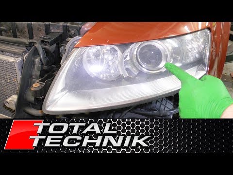 How to Remove Headlights - Audi A6 S6 RS6 - C6 4F - 2004-2011 - TOTAL TECHNIK