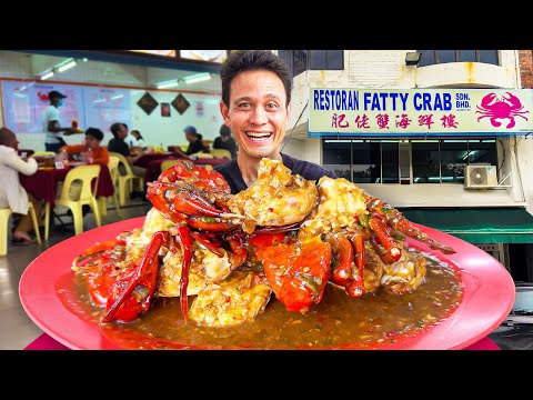 I Ate Malaysia's Legendary Fatty Crabs!! 🦀 (Full Review)