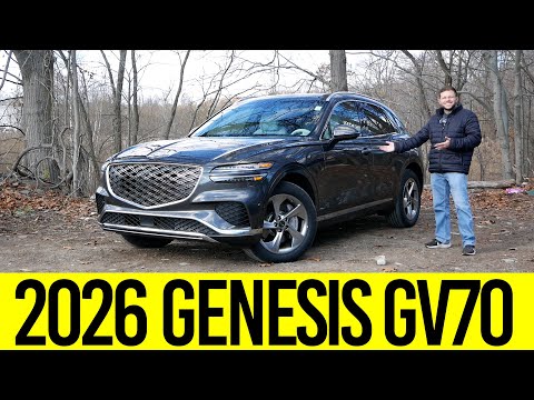 Why The 2026 Genesis GV70 Is The BEST Luxury Crossover Money Can Buy