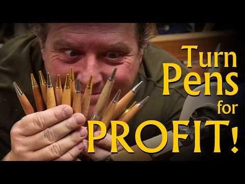 Production Turning Tips - Make Money w/t Pens - Art Market Projects