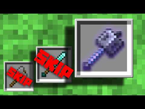 Minecraft But the First Weapon I use is the Mace