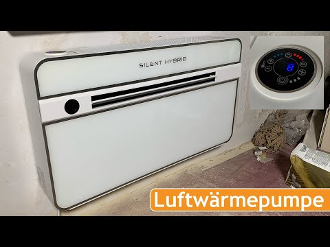 Luftwärmepumpe Sologerät Heizen mit Klimaanlage ohne Außengerät Alternative für Wohnung und Haus