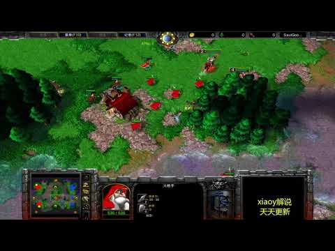 皇冠天神下凡 疯狂杀戮 魔兽争霸xiaoy解说Deathnote jens