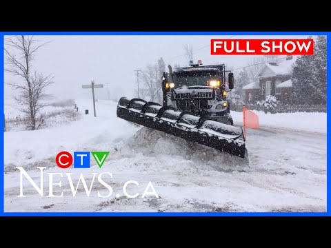 Crews working round-the-clock to clear heavy snowfall | CTV News at 6 for Mon., Dec. 8, 2025