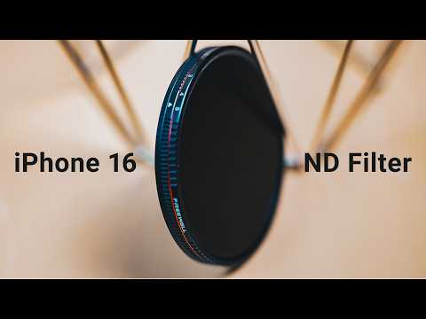 Filming iPhone 16 LOG? We try the Freewell ND Filters