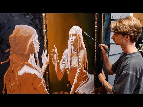 Painting the Most Dangerous Woman in History - 200 Hour Project (Part 2)