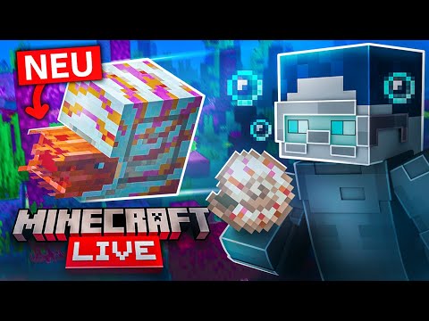 BASTIGHG REAGIERT AUF DIE MINECRAFT LIVE 2025 (NEUES UNTERWASSER MONSTER)