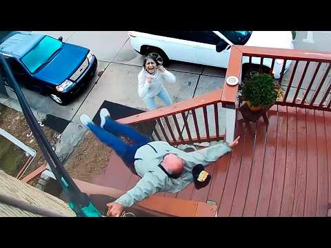 Caught in 4K! Funniest Security Camera Fails