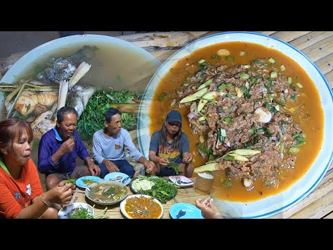 ป่นปลาค่อ ต้มปลาเข็ง พายามแลงๆ หากินมาแต่ท่งนาเมื่อย แซบคัก