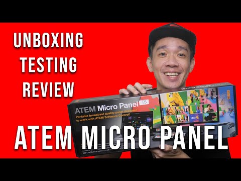 All you need to know about the Atem Micro Panel - Unboxing, Testing, Review Complete Guide