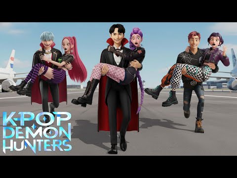 RESCUING RUMI FROM SAJA BOYS ON HALLOWEEN ! - HUNTR/X “GOLDEN” | KPOP Demon Hunters