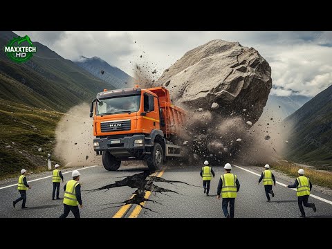 101 Most Unbelievable Heavy Machinery Fails | Extreme Collisions Caught on Camera