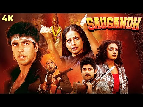 Saugandh (1991) Hindi 4K Full Movie | Akshay Kumar & Shantipriya | Rakhee Gulzaar | 90s Bollywood