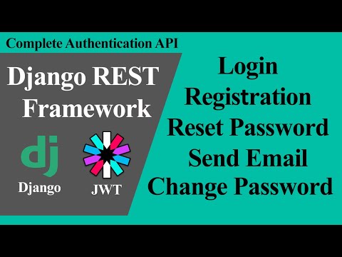 Complete Authentication API with JWT in Django REST Framework (Hindi)