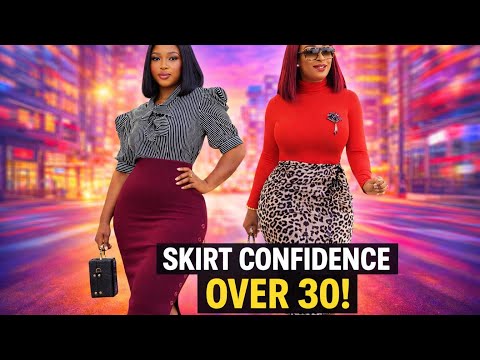 How to Style Skirts with Confidence After 30 | Elegant & Classy Women’s Fashion