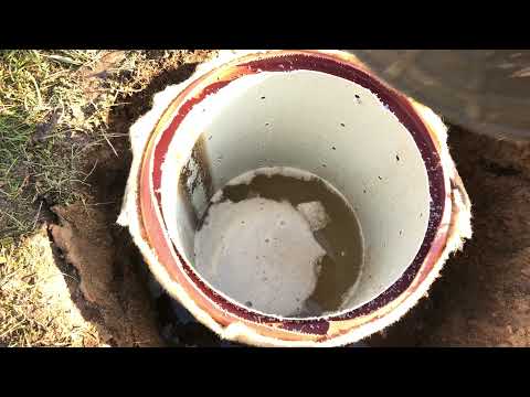 Как осушить участок весной!