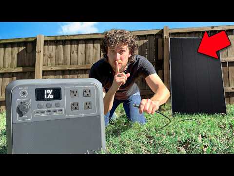Solar Generator Companies Hate Me For Showing You This