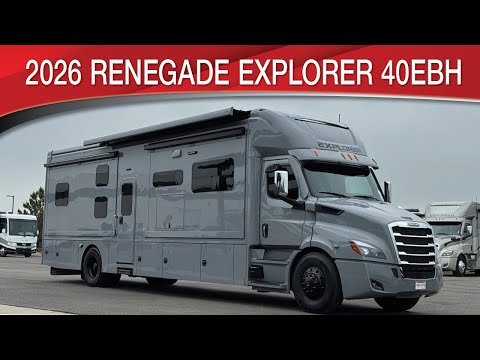 2026 Renegade Explorer 40EBH With Black Out Package