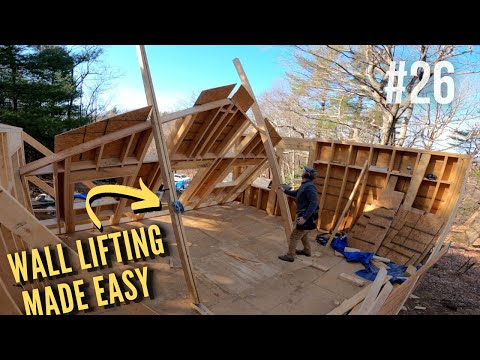 How to raise a MASSIVE Wall with only 2 people without getting CRUSHED !!!