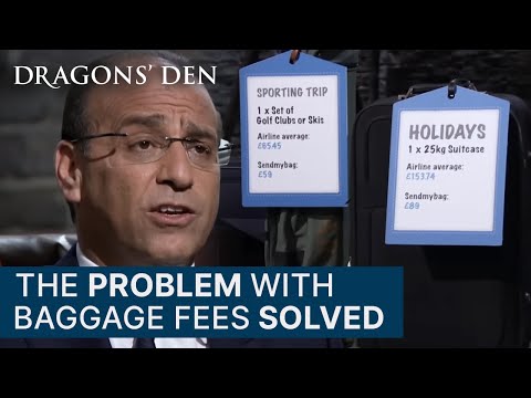 This Entrepreneur Tackles The Problem Of Baggage Fees | Dragons' Den