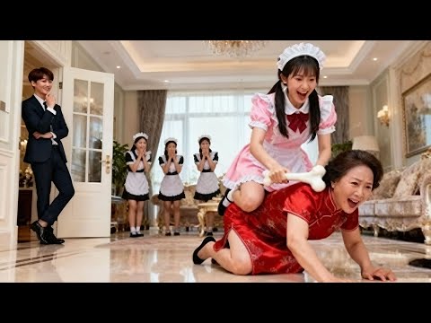 The CEO hadn't laughed in 30 years—but when the maid scolded his evil stepmother, he smiled! Love !