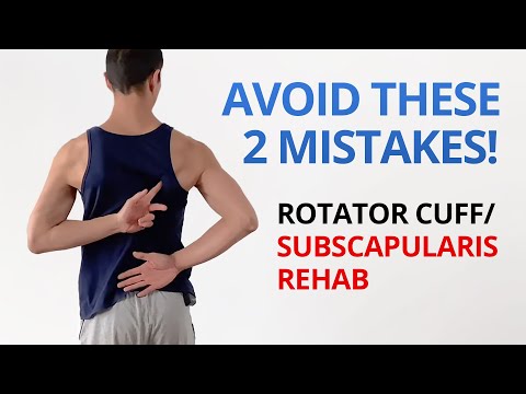 Is Your Rotator Cuff Rehab Missing these 5 SUBSCAPULARIS Exercises?