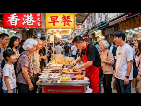 【粤语】中国香港，一家藏在小岛上的早餐店，被食客追捧了整整81年，竟是因为一碗！