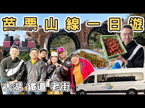 【ManLife】苗栗山線一日遊一定要去的10個地方｜龍騰斷橋 勝興車站 南庄老街 大湖草莓Miaoli one day tour 2024 《阿滿生活｜苗栗》