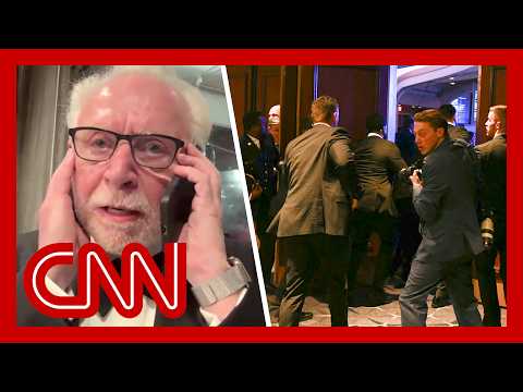 ‘Extremely frightening’: Wolf Blitzer sees gunman open fire a few feet away