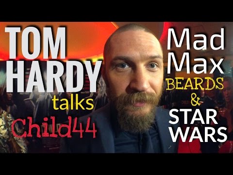 Check out TOM HARDY and his scary HUGE BEARD! - interview about MAD MAX and STAR WARS