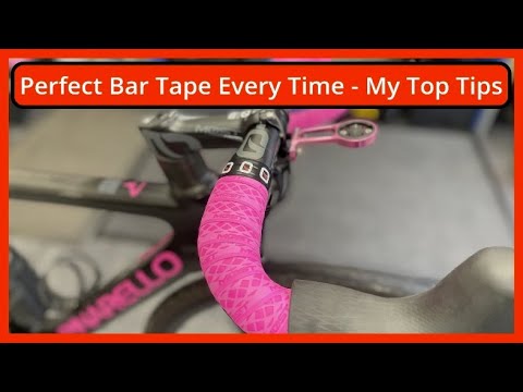 How To Replace Bar Tape - Perfect Tape Wrap Every Time - Cycling Maintenance