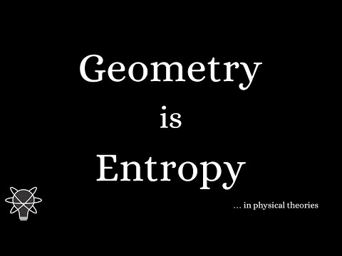 The equivalence between geometrical structures and entropy