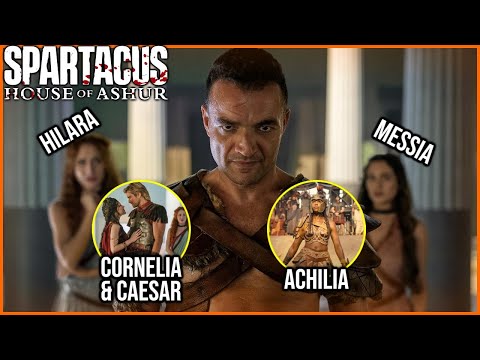 Top 10 Characters Changing Spartacus Forever | The Architects of the House of Ashur Explained
