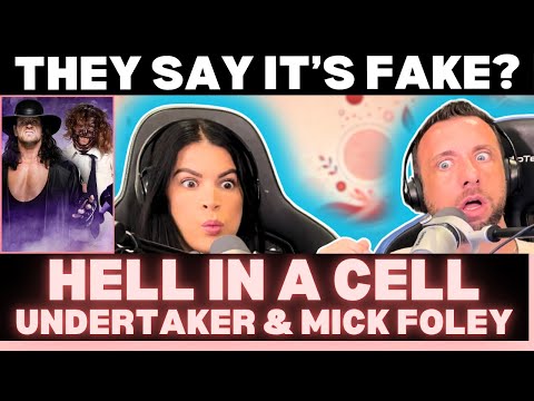 The WILDEST WWE Match EVER?! 😱 Undertaker & Mick Foley Hell in a Cell Reaction