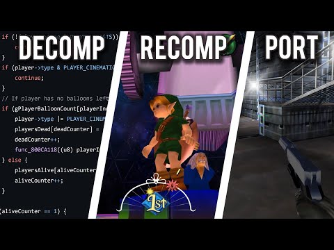 N64 : Decomp vs Recomp vs Ports Explained