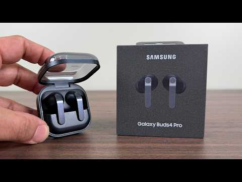 Samsung Galaxy Buds 4 Pro - Unboxing & First Impressions!