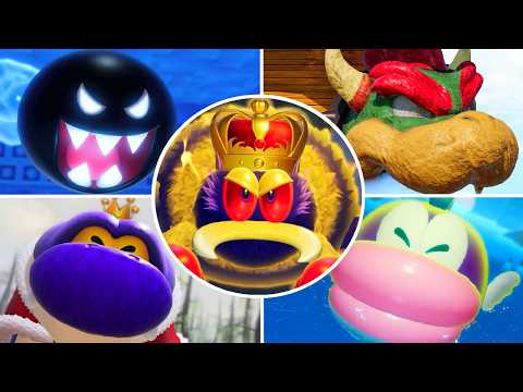 Mario Tennis Fever - All Bosses (No Damage)