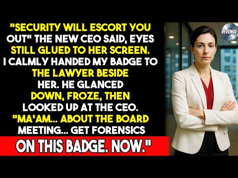 She Fired Me Without Looking Up. She Should've Looked at My Badge First.