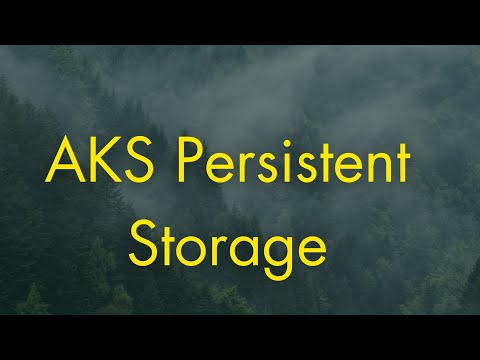 AKS Storage | AKS Persistent Volume | Kubernetes Statefulset | PVC/StorageClass