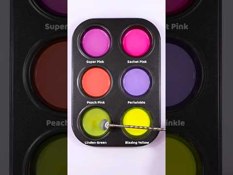 Making new Colors..Satisfying Color mixing🎨 #colormixing #satisfying #mixedcolors