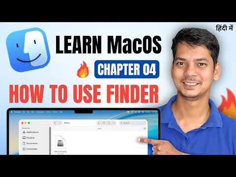 How to Use Finder on MacBook | Learn MacOS in Hindi 2025 | Chapter 04