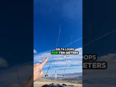 Double D Portable  2e Delta Loop Beam #hamradio #pota