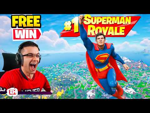 NickEh30 reacts to Superman Event in Fortnite!