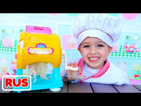 Влад и Никита играют в кафе Сборник видео для детей