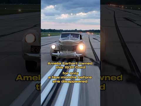 Amelia Earhart’s Car Was Almost Lost ! #ameliaearhart