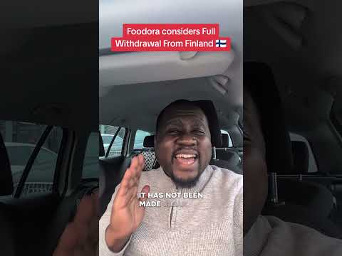 Foodora Leaving Finland? Jobs at Risk in the Gig Economy #Foodora #Finland #GigEconomy #JobLoss