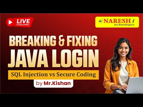 Workshop on Breaking & Fixing Java Login: SQL Injection vs Secure Coding @ 2:00 PM by Mr.Kishan